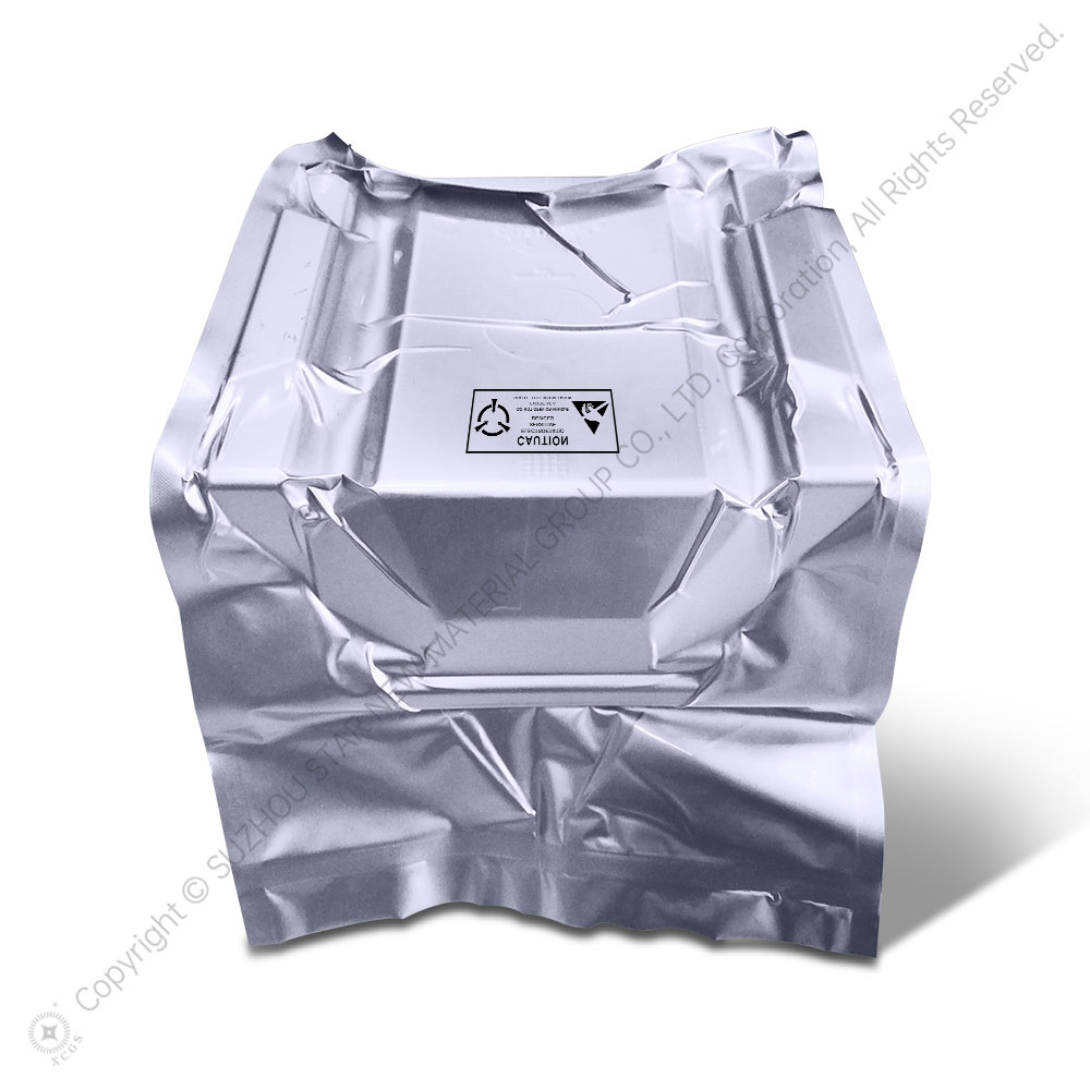 星辰防静电防潮铝箔袋星辰供应大型铝箔四方立体袋防静电纯铝袋机器设备 